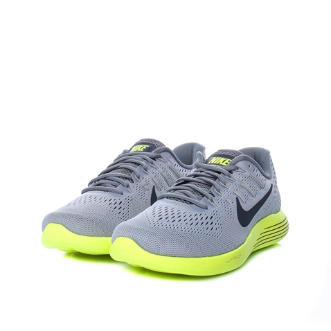 NIKE-Ανδρικά αθλητικά παπούτσια Nike LUNARGLIDE 8 γκρι - κίτρινα
