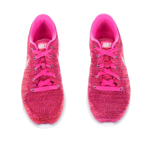 NIKE-Γυναικεία αθλητικά παπούτσια NIKE LUNAREPIC LOW FLYKNIT ροζ-λευκό 