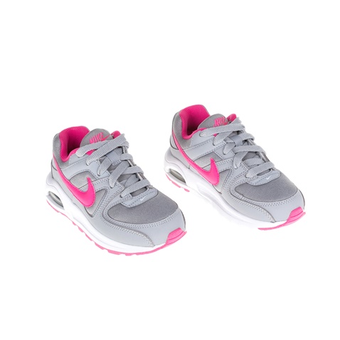 NIKE-Παιδικά παπούτσια NIKE AIR MAX COMMAND FLEX (PS) γκρι-ροζ