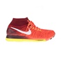 NIKE-Γυναικεία αθλητικά παπούτσια NIKE ZOOM ALL OUT FLYKNIT πορτοκαλί-κόκκινα