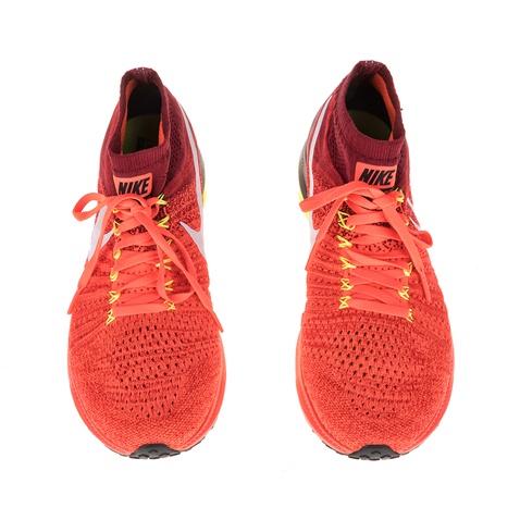 NIKE-Γυναικεία αθλητικά παπούτσια NIKE ZOOM ALL OUT FLYKNIT πορτοκαλί-κόκκινα