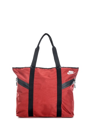 NIKE-Γυναικεία τσάντα ώμου Nike AZEDA TOTE PREMIUM κόκκινη