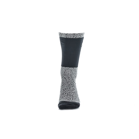 NIKE-Unisex αθλητικές κάλτσες Nike JORDAN ELE PRINT CREW μαύρες - λευκές