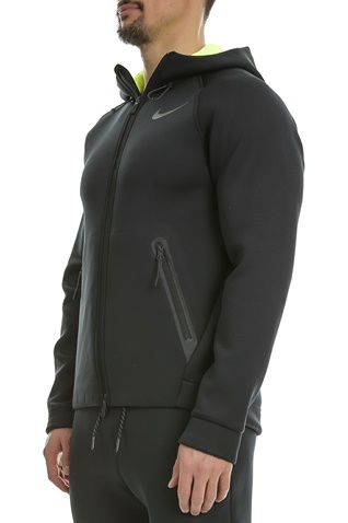 NIKE-Ανδρική φούτερ ζακέτα Nike THRMA SPHR MX JKT HD FZ μαύρη