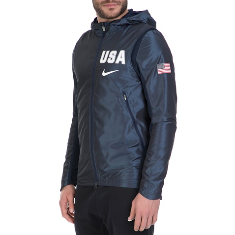 NIKE-Ανδρικό μπουφάν Nike USA μπλε 