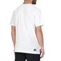 NIKE-Κοντομάνικη μπλούζα Nike λευκή με στάμπα 