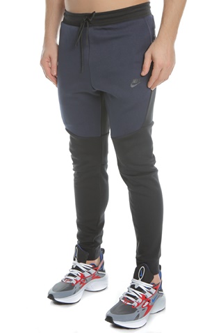 NIKE-Ανδρική φόρμα NIKE Sportswear Tech Fleece μπλε-μαύρο
