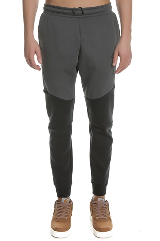 NIKE-Ανδρικό παντελόνι φόρμας NSW TCH FLC JGGR  μαύρο-γκρι
