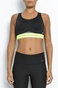 NIKE-Γυναικείο αθλητικό μπουστάκι Nike PRO FIERCE REFLECTIVE μαύρο