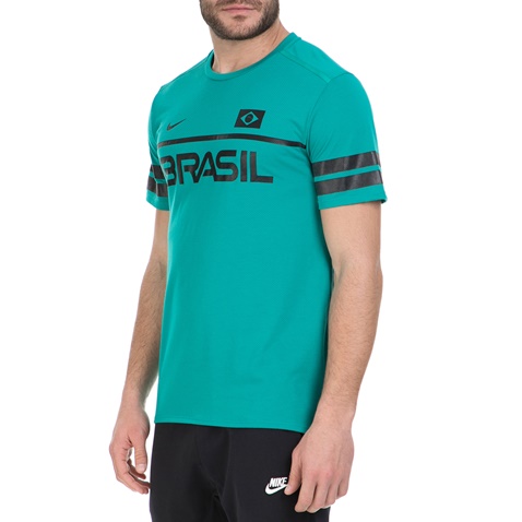 NIKE-Κοντομάνικη μπλούζα Brasil Nike πράσινη 