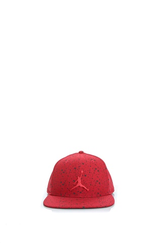 NIKE-Unisex καπέλο Nike JORDAN SPECKLE PRINT SNAPBACK κόκκινο