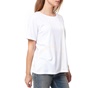 CALVIN KLEIN JEANS-Γυναικείο τοπ Calvin Klein Jeans λευκό