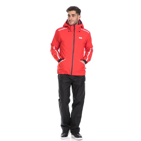 HELLY HANSEN-Ανδρικό σκι jacket HELLY HANSEN VISTA κόκκινο-πορτοκαλί