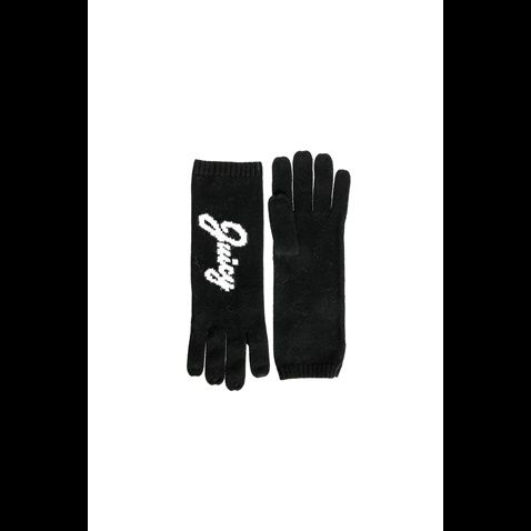JUICY COUTURE-Γυναικεία γάντια JUICY JACQUARD μαύρα