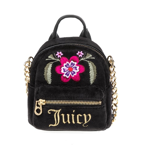 JUICY COUTURE-Γυναικεία τσάντα JUICY COUTURE μαύρη  