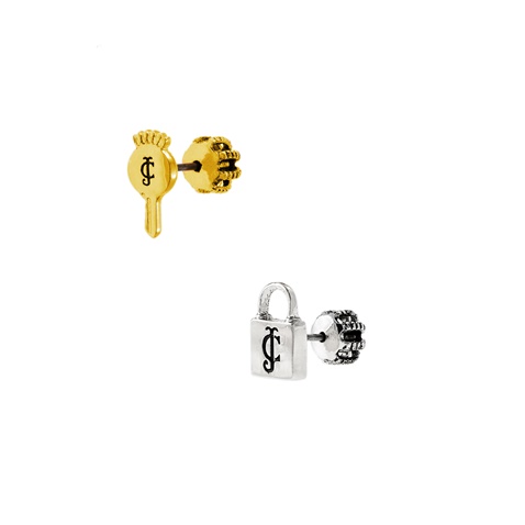 JUICY COUTURE-Σετ σκουλαρίκια LOCK AND KEY JUICY COUTURE