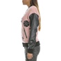 JUICY COUTURE-Γυναικείο jacket JUICY BOUCLE μαύρο-ροζ