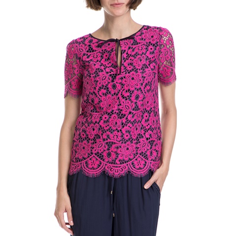 JUICY COUTURE-Γυναικεία μπλούζα JUICY COUTURE ροζ    