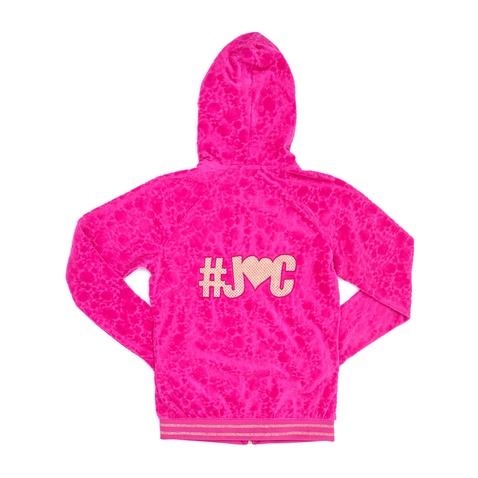 JUICY COUTURE KIDS-Παιδική ζακέτα JUICY COUTURE KIDS ροζ       