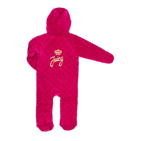 JUICY COUTURE KIDS-Βρεφικό φορμάκι JUICY COUTURE KIDS ροζ      