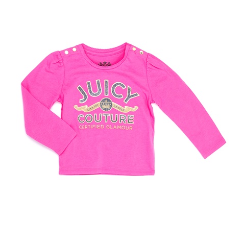 JUICY COUTURE KIDS-Παιδική μπλούζα JUICY COUTURE KIDS ροζ               