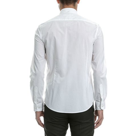 BEN SHERMAN-Ανδρικό πουκάμισο BEN SHERMAN λευκό  