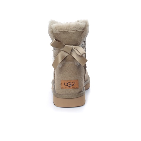 UGG -Γυναικεία μποτάκια UGG MINI BAILEY BOW καφέ 