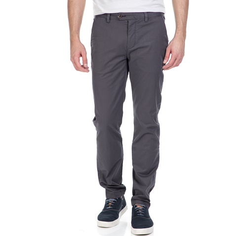 TED BAKER-Ανδρικό chino παντελόνι Ted Baker γκρι 