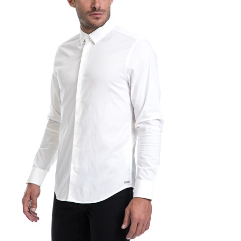 GARCIA JEANS-Ανδρικό πουκάμισο Dario GARCIA JEANS άσπρο  