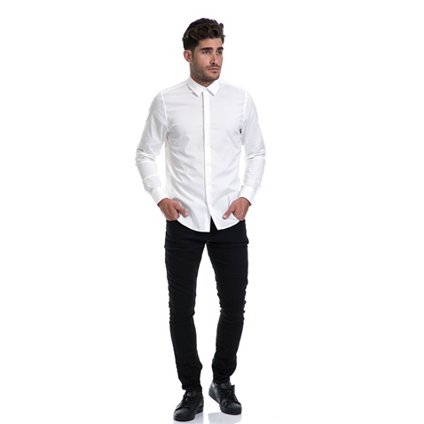 GARCIA JEANS-Ανδρικό πουκάμισο Dario GARCIA JEANS άσπρο  