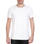 GARCIA JEANS-Ανδρική κοντομάνικη μπλούζα GARCIA JEANS Enrico λευκή 