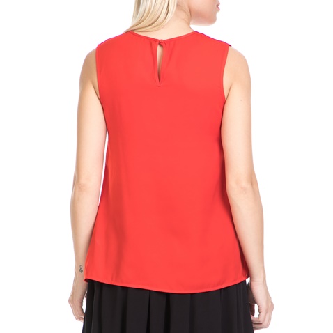 GUESS-Γυναικεία αμάνικη μπλούζα JOSEFIN GUESS κόκκινη