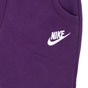 NIKE-Κοριτσίστικο παντελόνι φόρμας Nike CLUB JOGGER μοβ