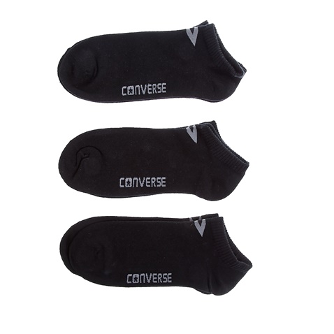CONVERSE-Γυναικείο σετ κάλτσες Converse μαύρες