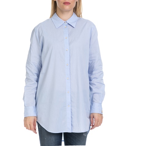 SCOTCH & SODA-Γυναικείο πουκάμισο MAISON SCOTCH μπλε     