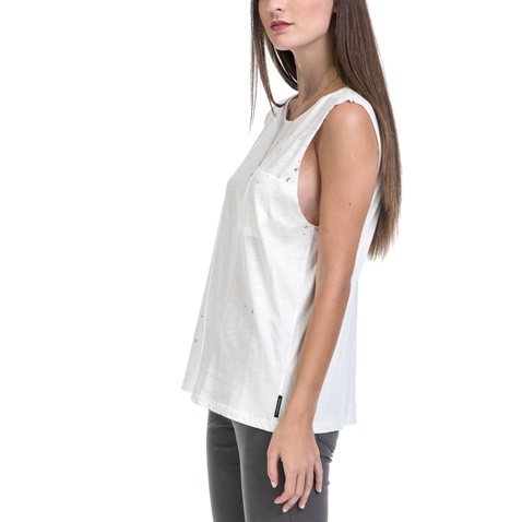 SCOTCH & SODA-Γυναικεία μπλούζα MAISON SCOTCH λευκή   