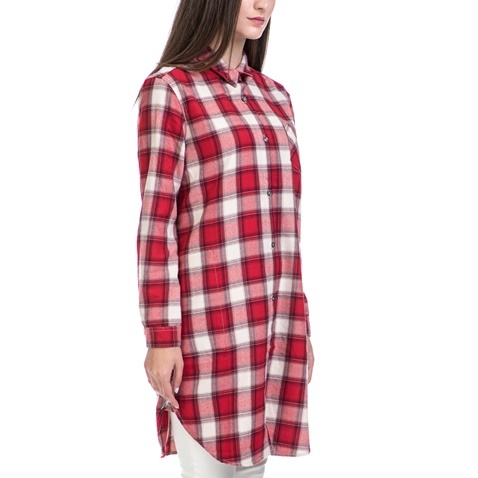 SCOTCH & SODA-Γυναικεία πουκαμίσα MAISON SCOTCH κόκκινη-λευκή