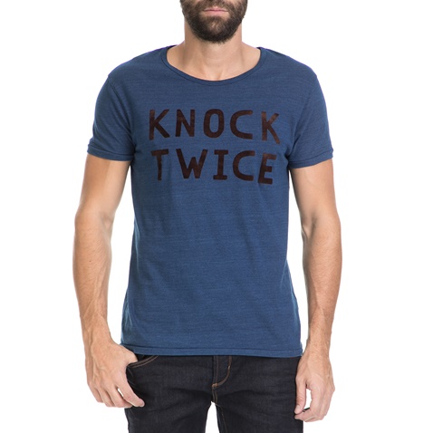 SCOTCH & SODA-Ανδρικό T-shirt SCOTCH & SODA μπλε   