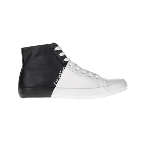 CALVIN KLEIN JEANS-Ανδρικά sneakers BUCK λευκά-μαύρα