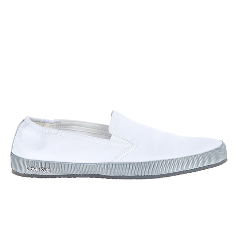 CALVIN KLEIN JEANS-Ανδρικά παπούτσια Calvin Klein Jeans λευκά