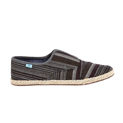 TOMS-Γυναικεία slip-on παπούτσια TOMS μαύρα-γκρι