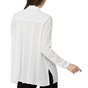 AMERICAN VINTAGE-Γυναικείο μακρυμάνικο πουκάμισο  SILA114E16 AMERICAN VINTAGE λευκό