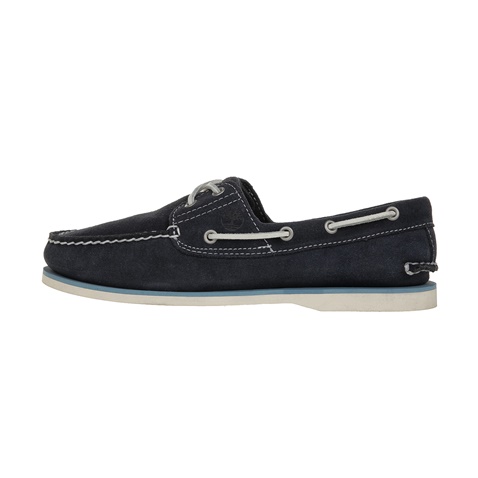 TIMBERLAND-Ανδρικά boat shoes TIMBERLAND CLASSIC 2 EYE BOAT μπλε σκούρα