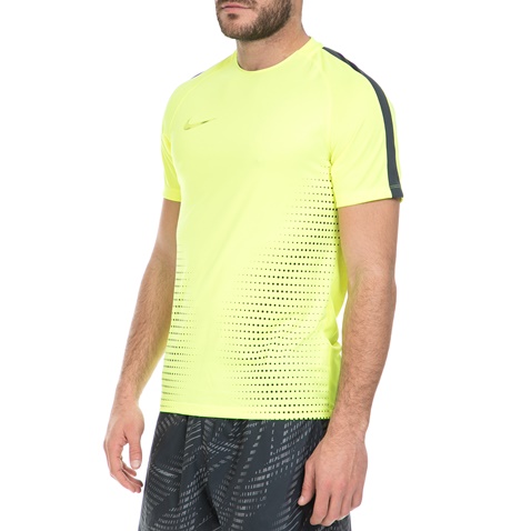 NIKE-Ανδρική αθλητική μπλούζα ΝΙΚΕ DRY TOP SS SQD CR7 κίτρινη 