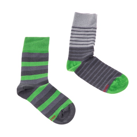 GSA-Ανδρικό σετ κάλτσες GSA γκρι-πράσινο 