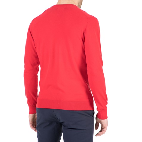 GANT-Ανδρικό πουλόβερ Gant κόκκινο
