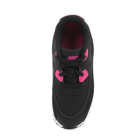 NIKE-Βρεφικά αθλητικά παπούτσια NIKE AIR MAX 90 LTR (TD) μαύρα-ροζ