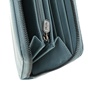 FOLLI FOLLIE-Γυναικείο μεγάλο πορτοφόλι με print φιδιού Folli Follie γαλάζιο