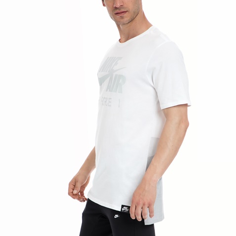 NIKE-Αντρικό T-Shirt NIKE άσπρο 