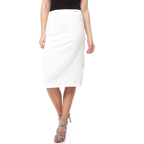 GUESS-Γυναικεία φούστα Guess λευκή